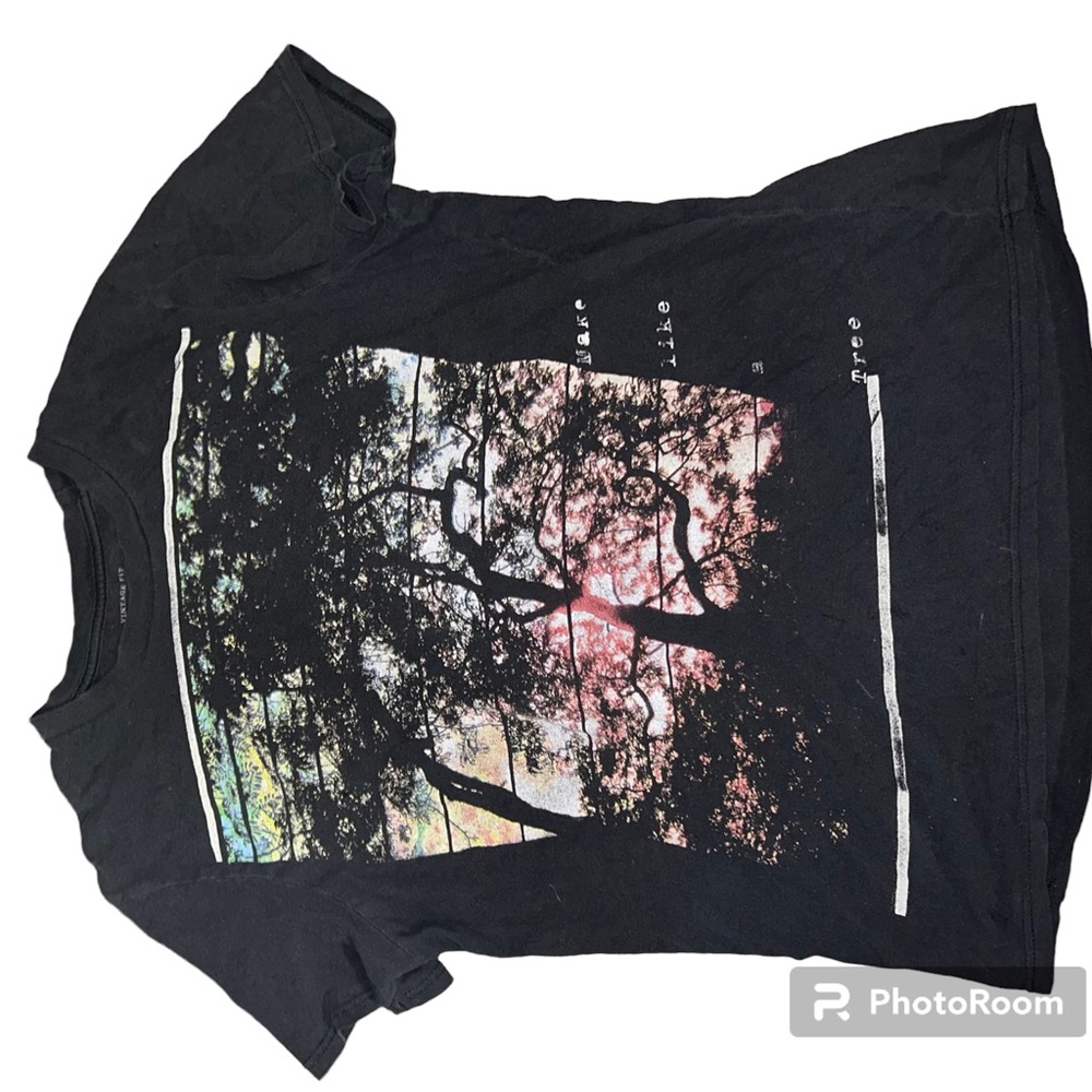Medium Tree Of Life Black T-Shirt